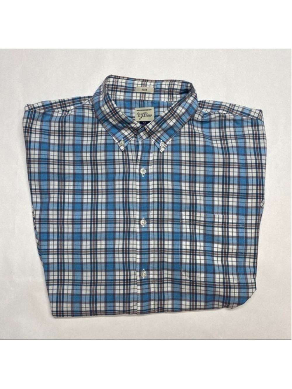 J CREW XL CASUAL BUTTON DOWN SLIM